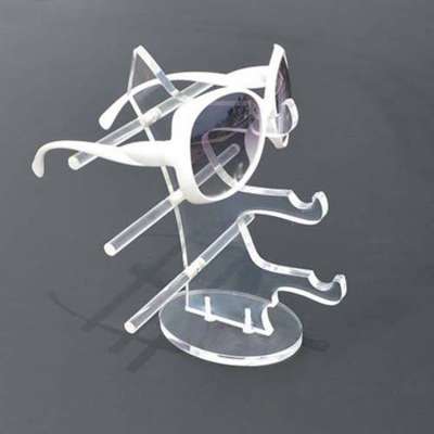 Transparent Customized Acrylic Sunglasses Frame for Display in Store